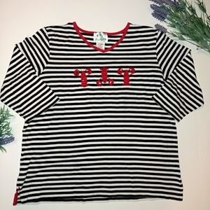 Lobster Nautical Beaded Embroidered Shirt Size XL